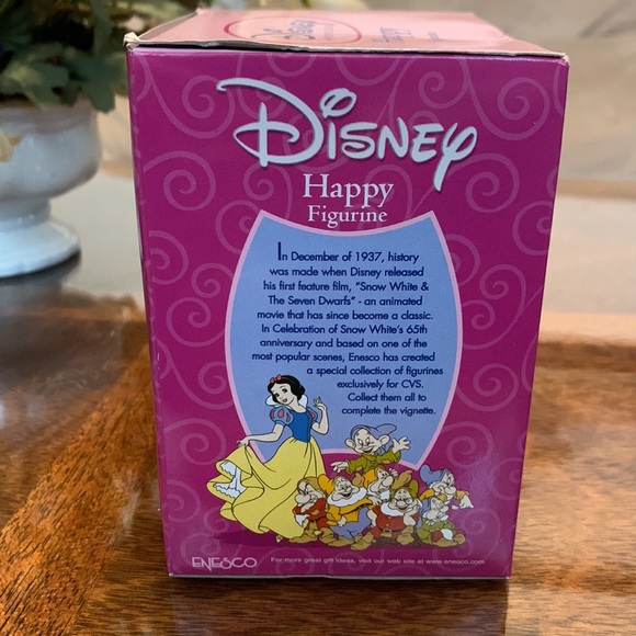 Enesco Happy Dwarf figure Figurine Disney Princess CVS Exclusive 65 Anniversary - Picture 7 of 8